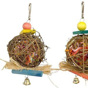 Foraging Shredder Toy for African Grey Cockatoos